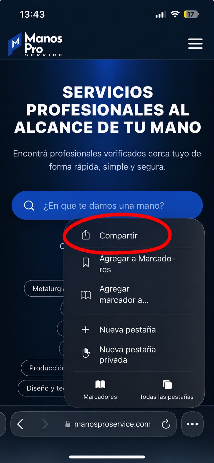 Paso 4 - Compartir